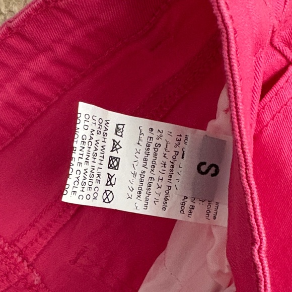 SHEIN Tall High Rise Hot Pink Jeans - Picture 2 of 10